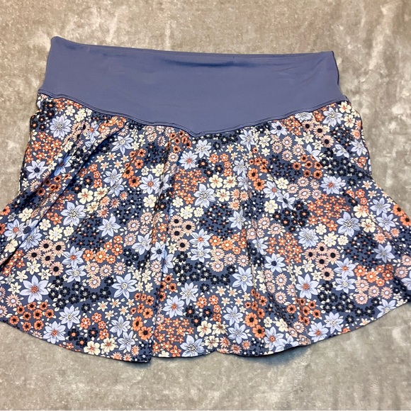 Offline by Aerie XXL Floral Tennis Pickleball Golf Yoga Skort Skirt Pockets - Picture 2 of 9